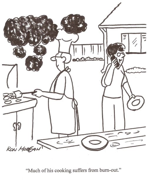 'Much of his cooking suffers from burn-out.'