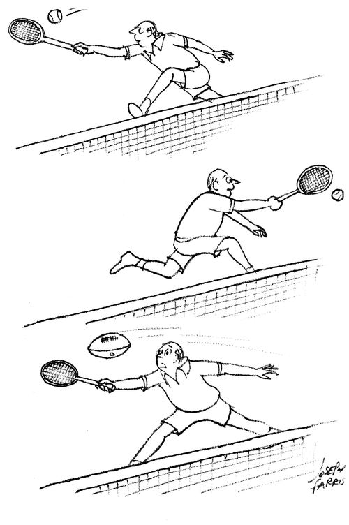 Tennis player.