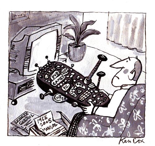 Giant Remote Control.