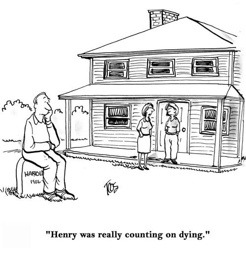 'Henry was really counting on dying.'