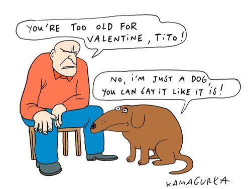 'You're too old for Valentine, Tito!'
