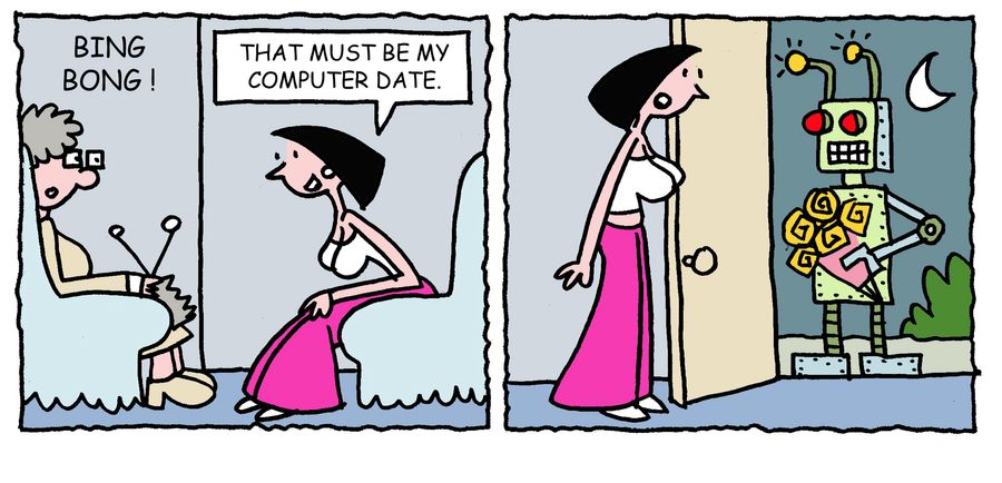 'That must be my computer date.'