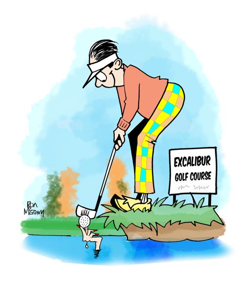 Excalibur Golf Course.