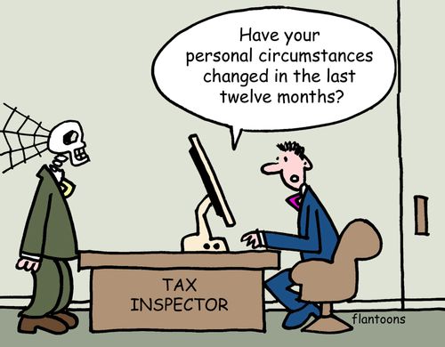 'Have your personal circumstances changed in the last twelve months?'