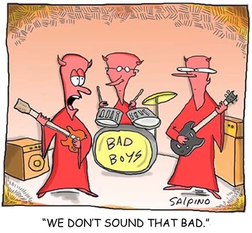'We don't sound that bad.'