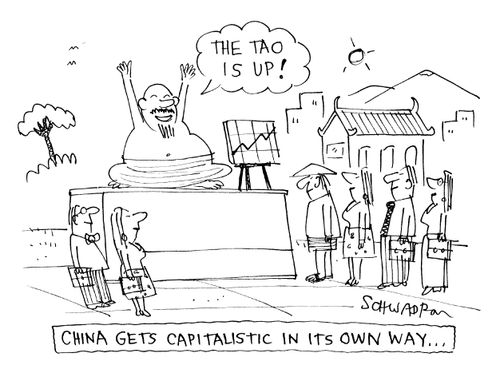 China gets capitalistic in its own way...: 'The Tao is up!'