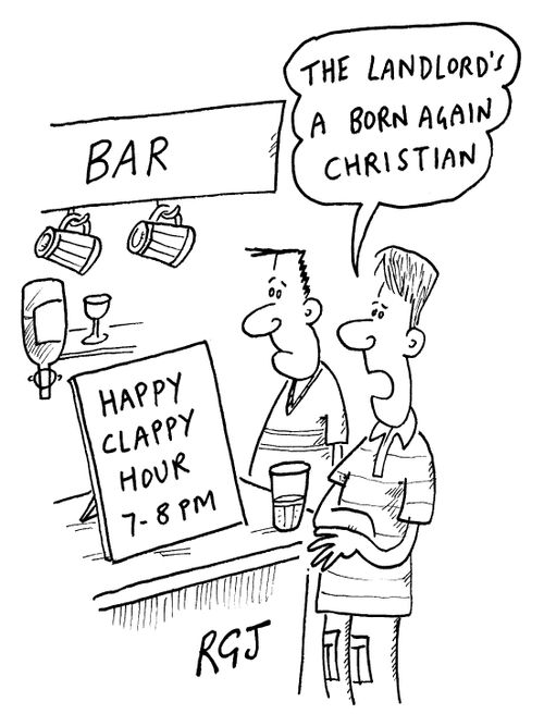 The landlord's a born again Christian