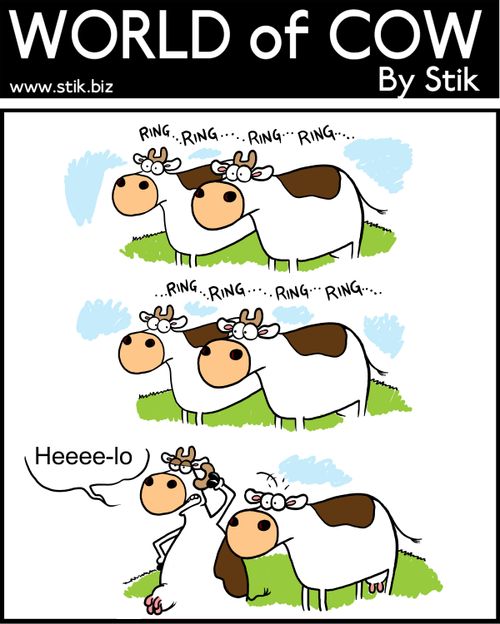 Ringing horn