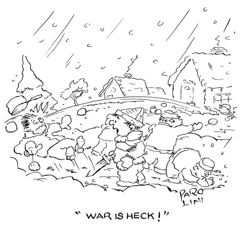 'War is heck!'