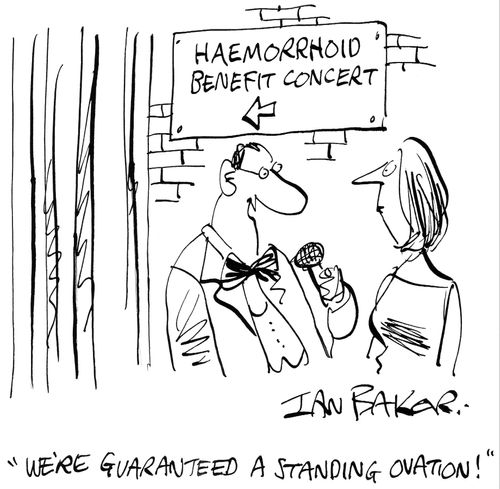 'We're guaranteed a standing ovation!'