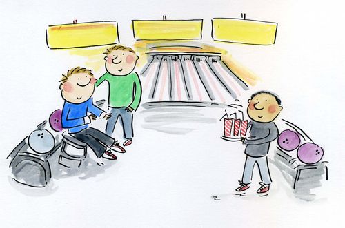 Bowling alley.