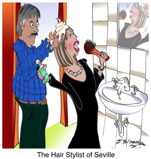 The Hair Stylist of Seville