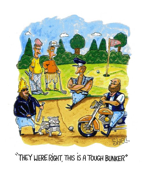 They were right, this is a tough bunker.