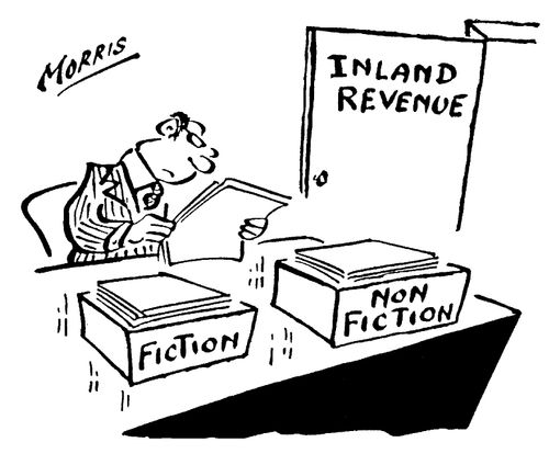 Inland Revenue - Fiction & Non Fiction Office Tray