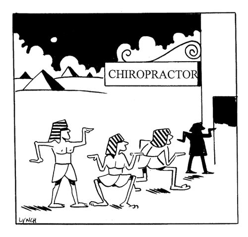 Chiropracter in Ancient Egypt