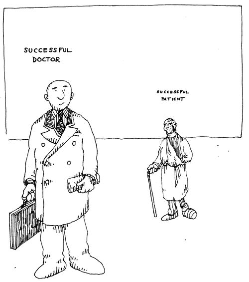 Successful doctor / Successful patient