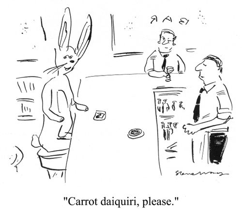 'Carrot daiquiri, please.'