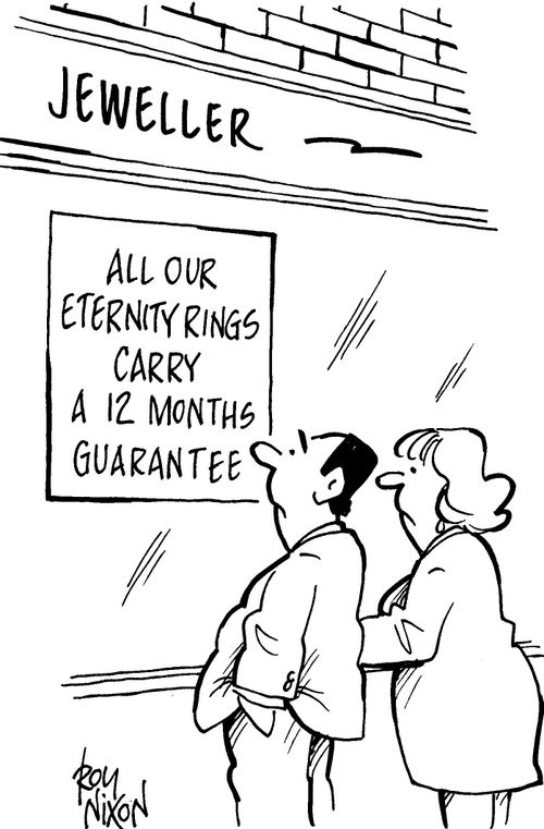 All our eternity rings carry a twelve months guarantee.