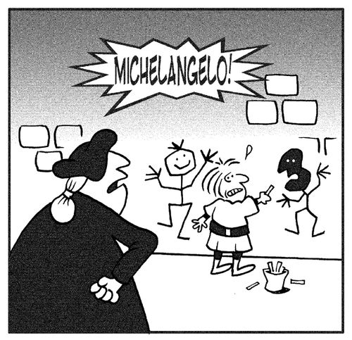 'Michelangelo!'