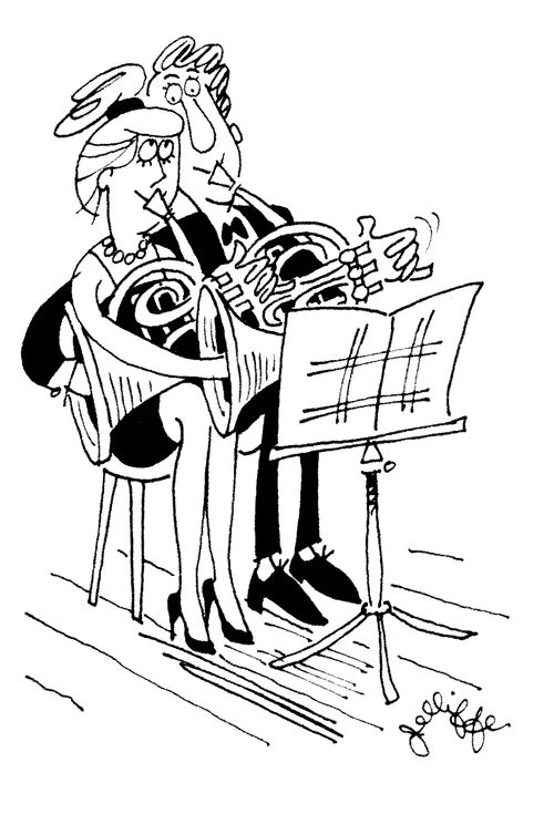 French horn.