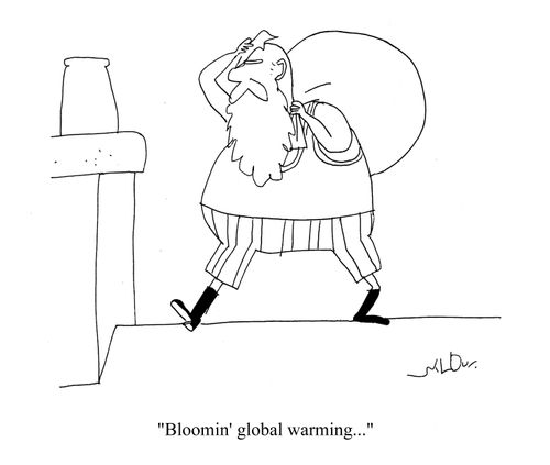 'Bloomin global warming...'