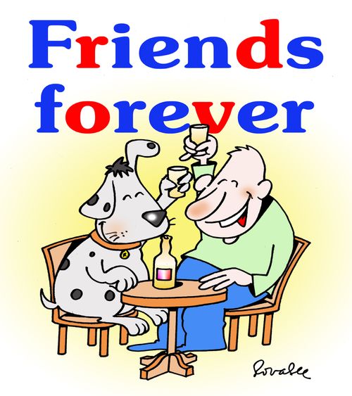 Friends forever.