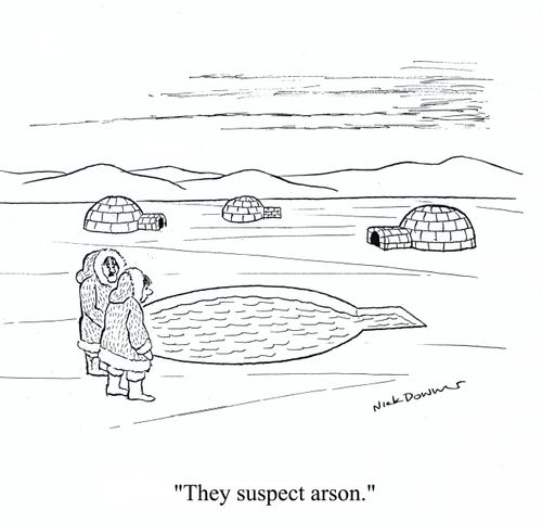 'They suspect arson.'