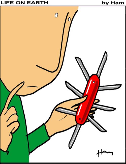 Swizz army knife.