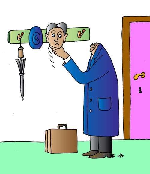 Politician back home