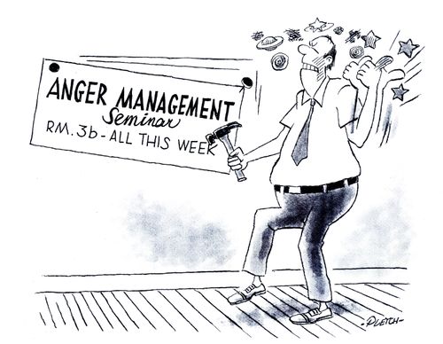 Anger management seminar.