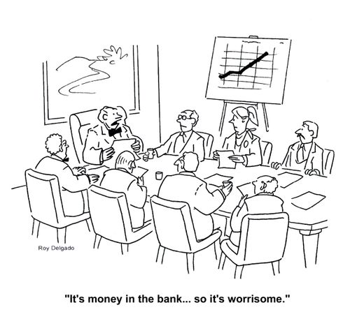 'It's money in the bank. . . so it's worrisome.'