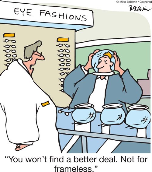 'You won't find a better deal. Not for frameless.'
