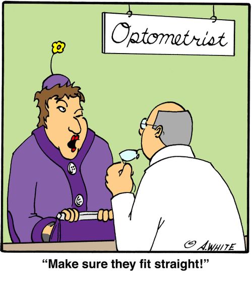 'Make sure they fit straight!'