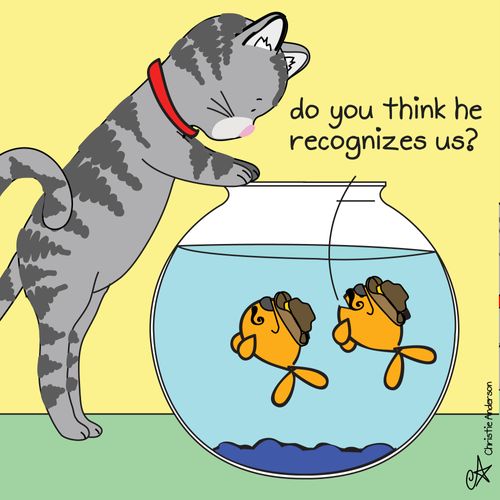 'Do you think he recognizes us?'