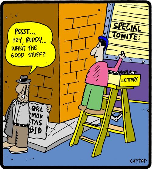 'Psst...hey, buddy, want the good stuff?'