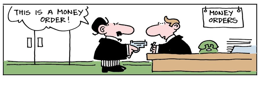 'This is a money order.'