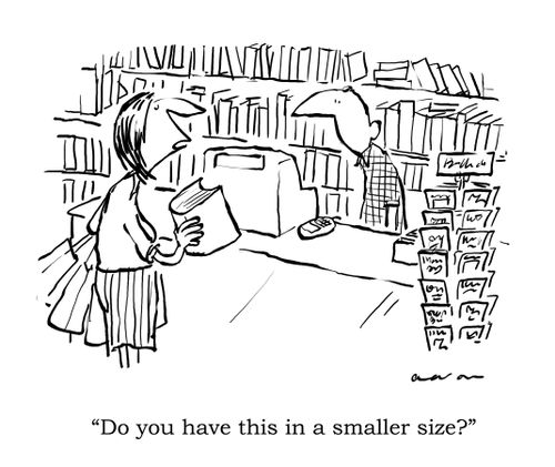 'Do you have this in a smaller size?'