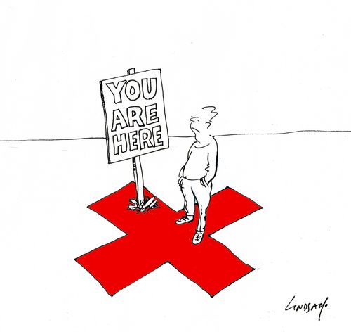 You are here.