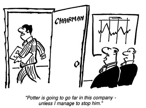 Potter is going to go far, unless I manage to stop him.
