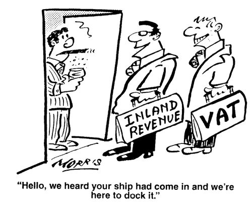 We heard your ship had come in and we're here to dock it.