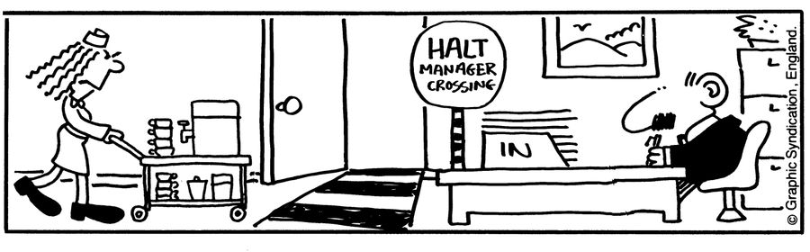 Sign - Halt manager crossing