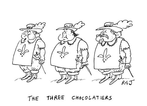 The Three Chocolatiers.