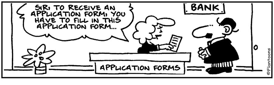 To receive an application form you must fill in this application form.