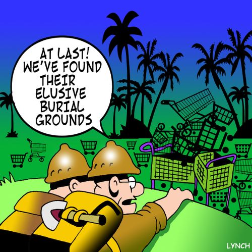 At last! We've found their elusive burial grounds!