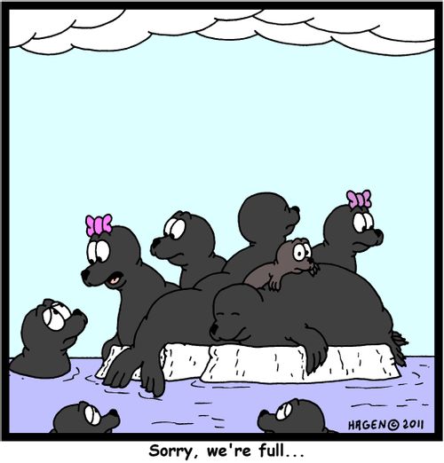'Sorry, we're full...'