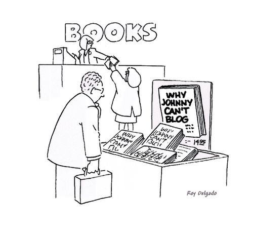 'Why Johnny can't blog' book