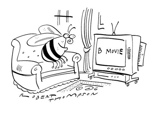'A Bee watching a 'B movie''