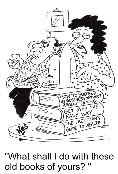 'What shall I do with these old books of yours? '