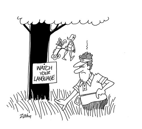 Watch your language.