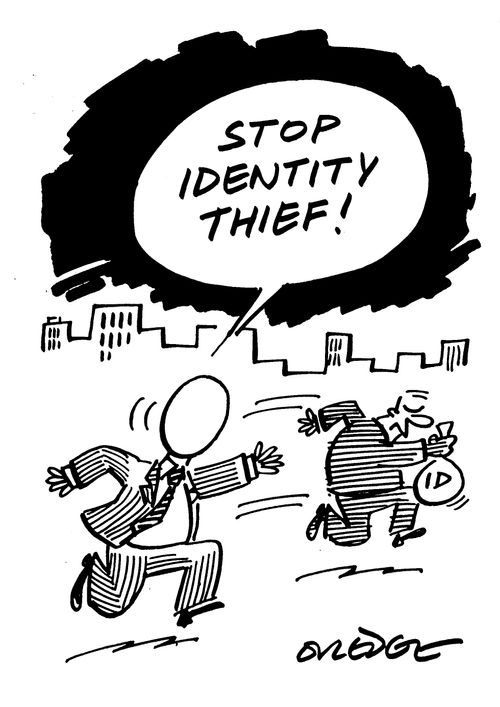 'Stop identity thief!'